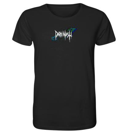 schwarzes t shirt mit DARKXNASH aufdruck