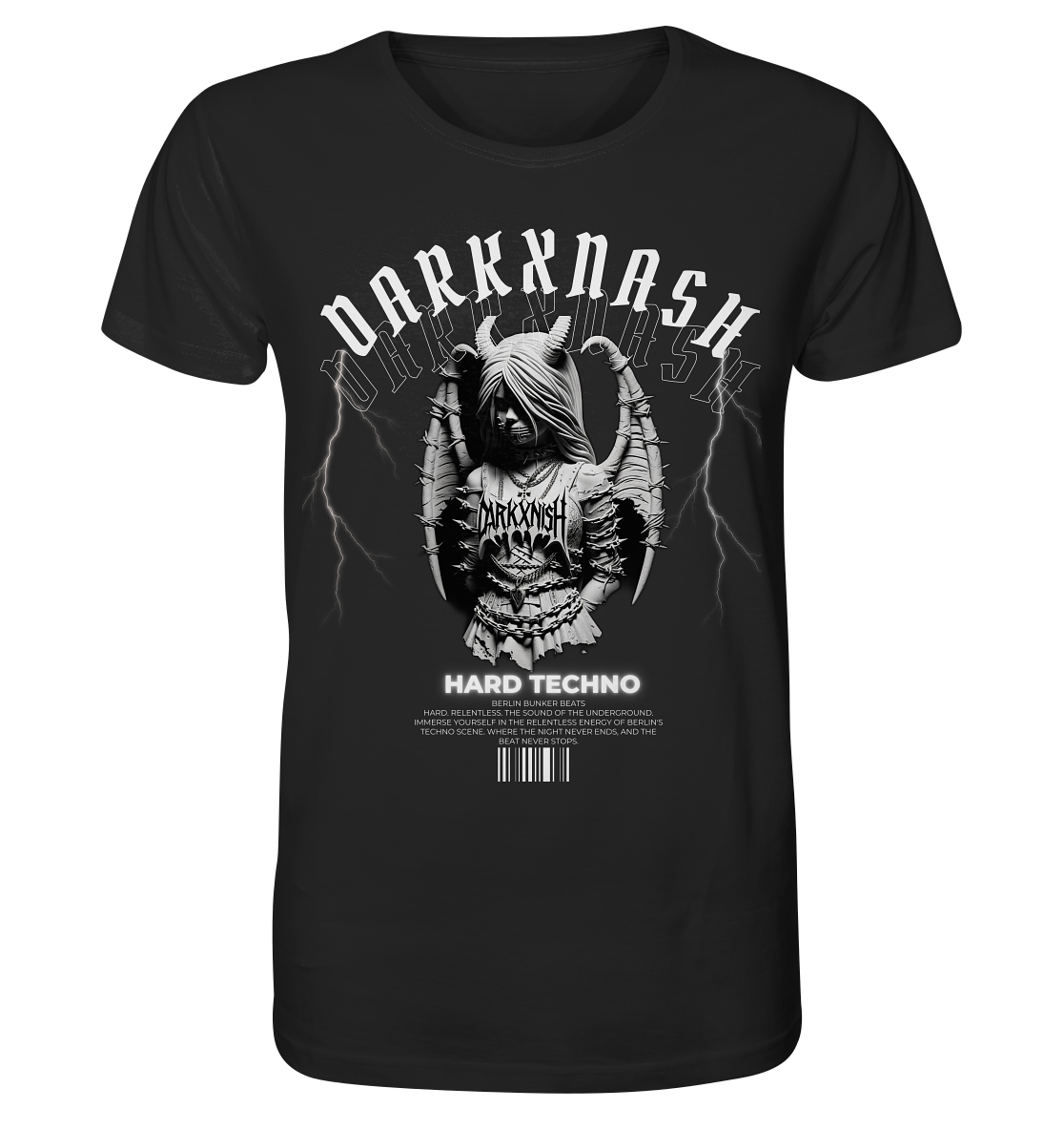 Techno Seraphim: The Angel of Underground Sounds - Organic Basic Shirt