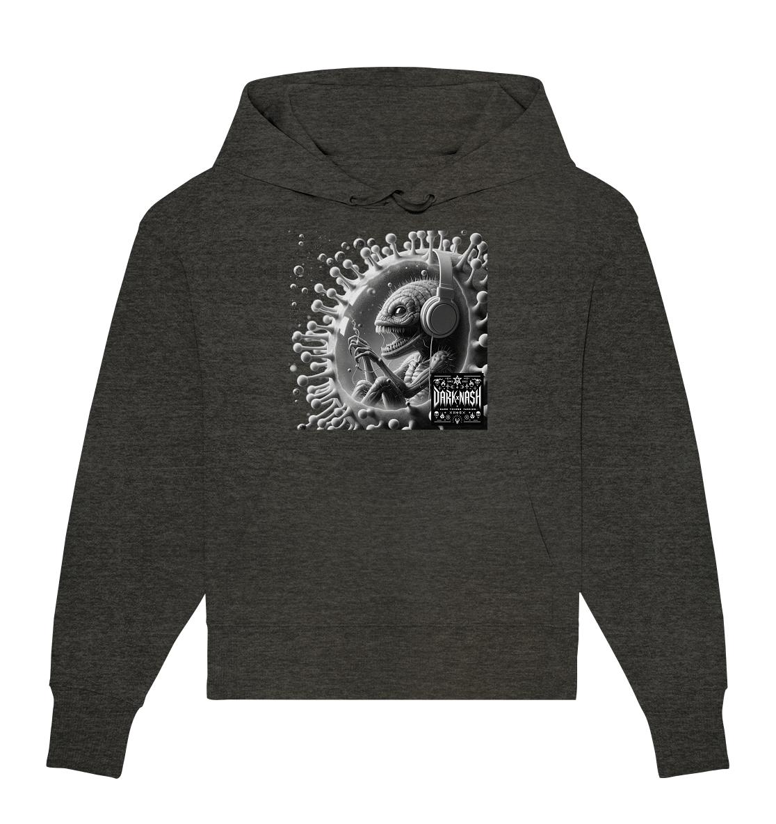 Hardtechno Rebirth  - Organic Oversize Hoodie
