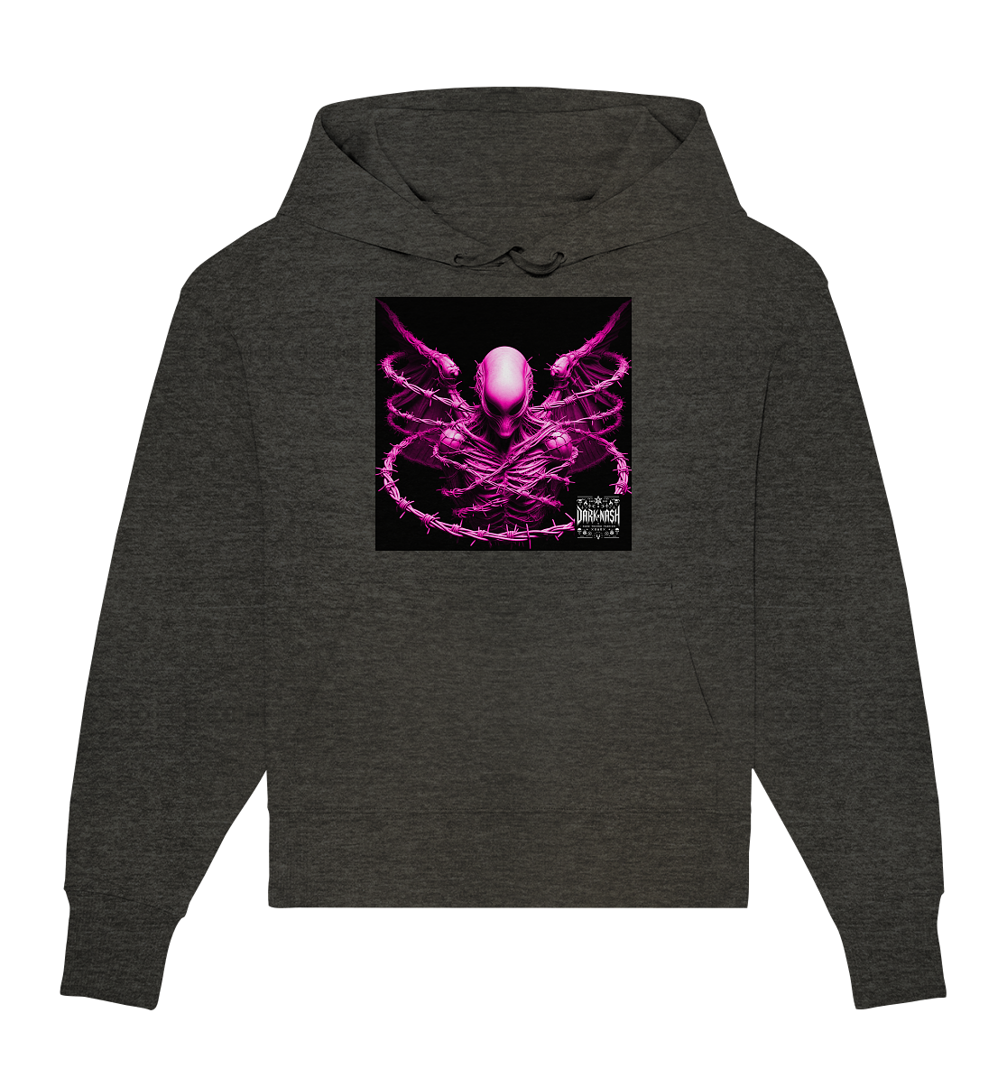 Cosmic Core Rave Essence - Organic Oversize Hoodie