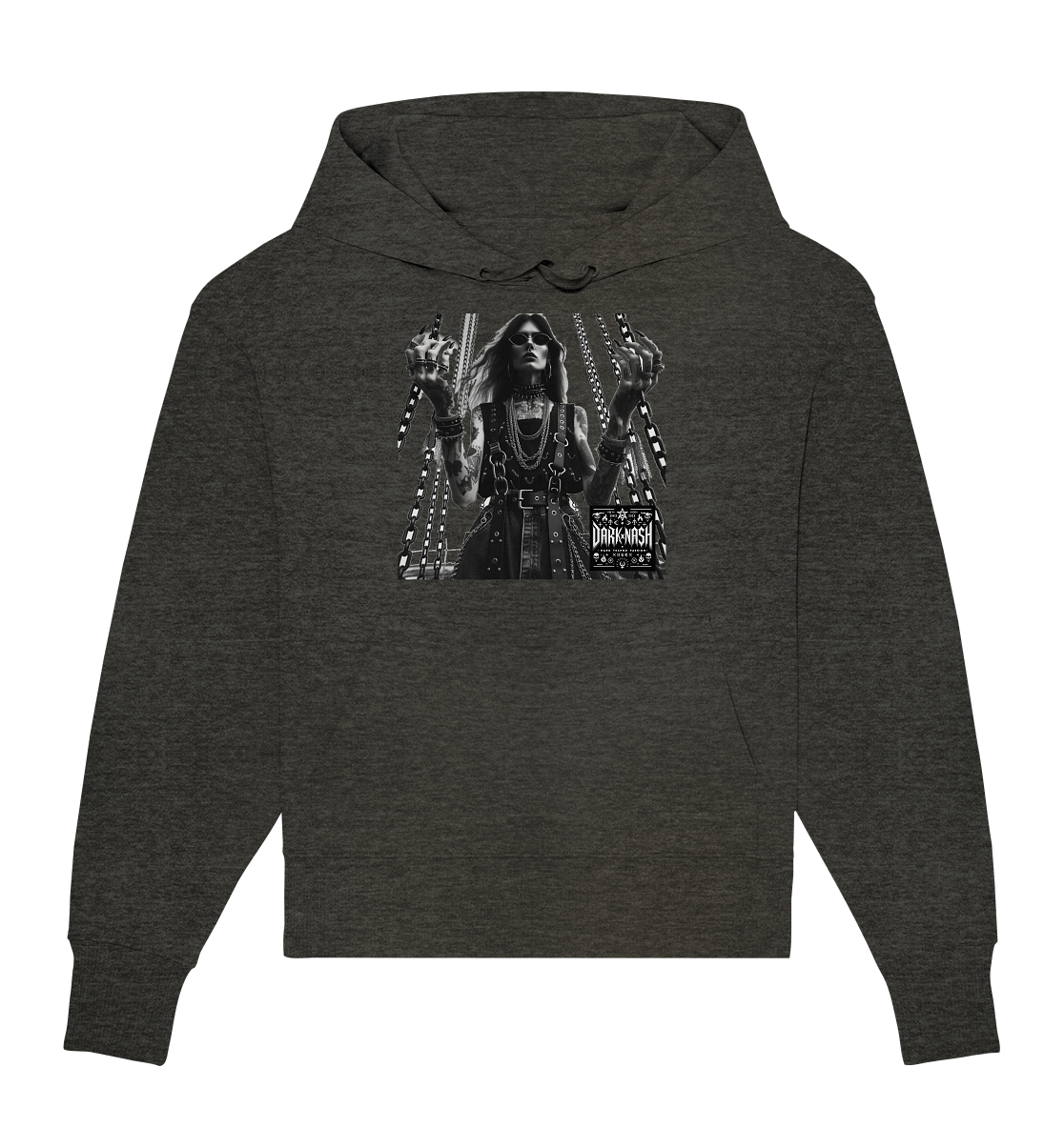 The Chain Queen - Organic Oversize Hoodie