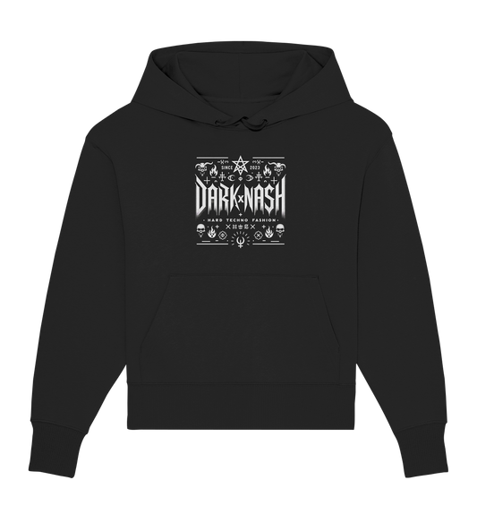 Ravecat (Backprint) - Organic Oversize Hoodie