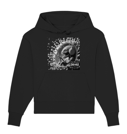 Hardtechno Rebirth  - Organic Oversize Hoodie
