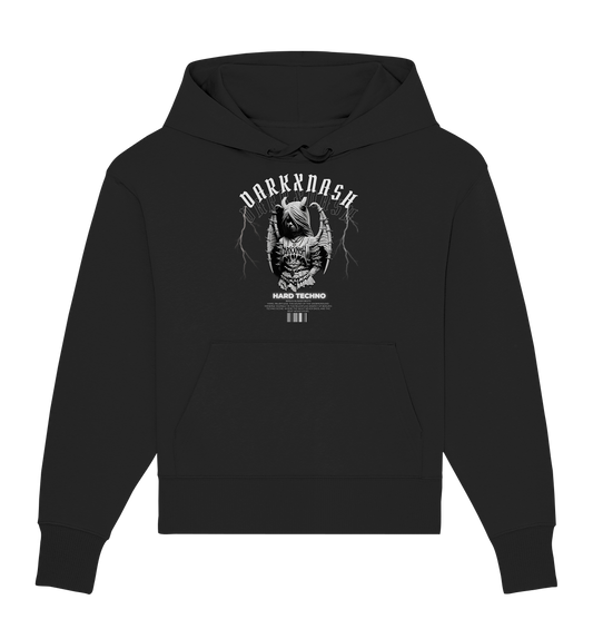 Techno Seraphim: Der Engel der Untergrund-Sounds - Organic Oversize Hoodie