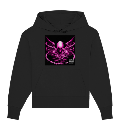 Cosmic Core Rave Essence - Organic Oversize Hoodie
