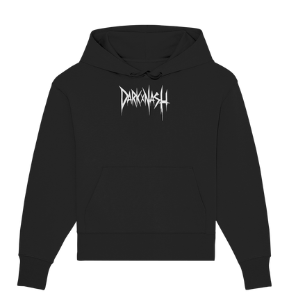 Spiked Sphinx - Dark elegance meets techno world (backprint) - Organic Oversize Hoodie