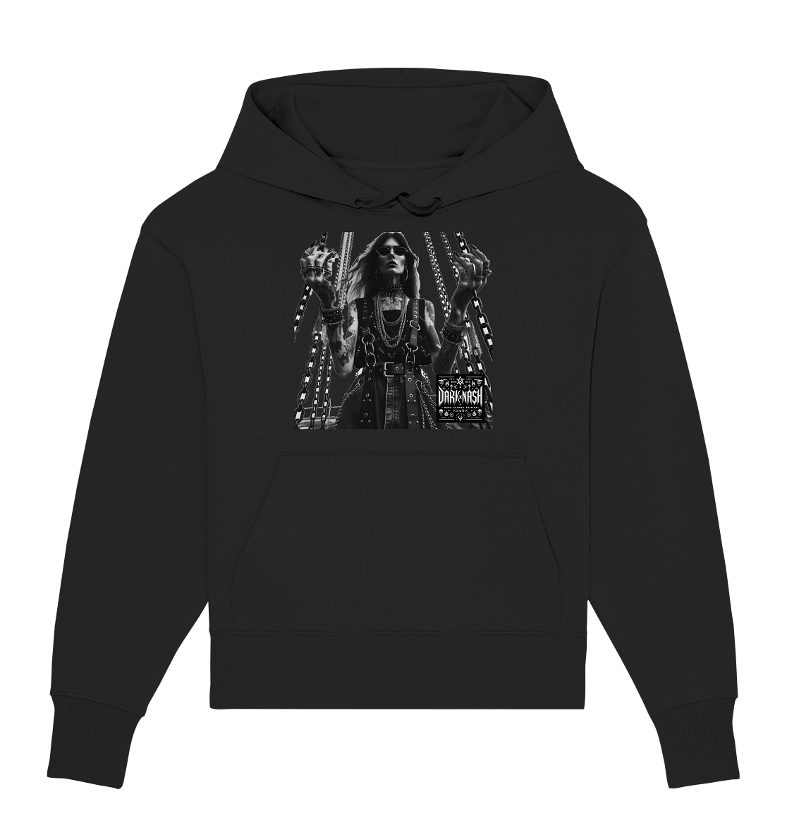The Chain Queen - Organic Oversize Hoodie