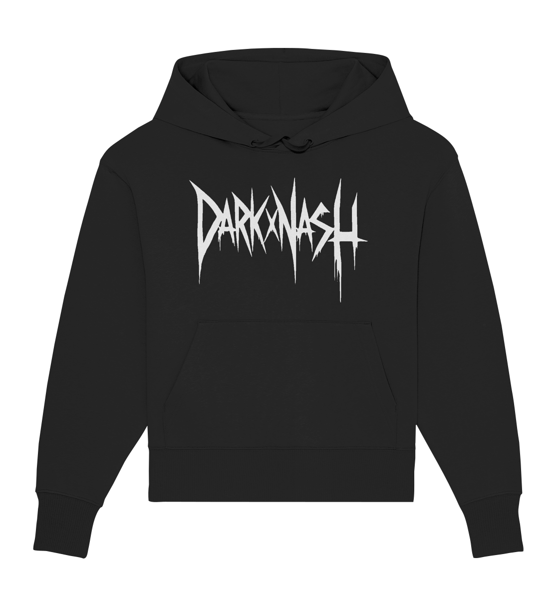 Psytrance Cerberus (Backprint) - Organic Oversize Hoodie