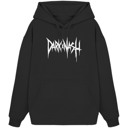 Hard Techno Shout - Organic Oversize Hoodie