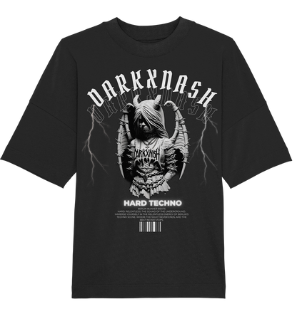 Techno Seraphim: Der Engel der Untergrund-Sounds - Organic Oversize Shirt