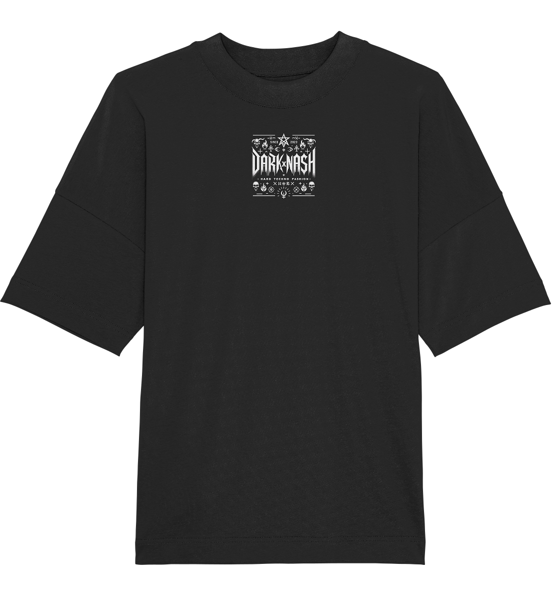 Cybernetic Canine (Backprint) - Organic Oversize Shirt
