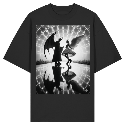 Shadowplay Rave : Entre ciel et abîme - Chemise ample biologique