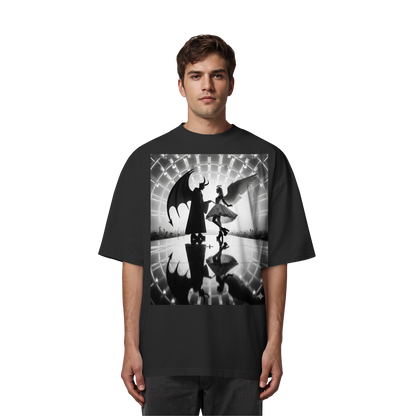 Shadowplay Rave : Entre ciel et abîme - Chemise ample biologique