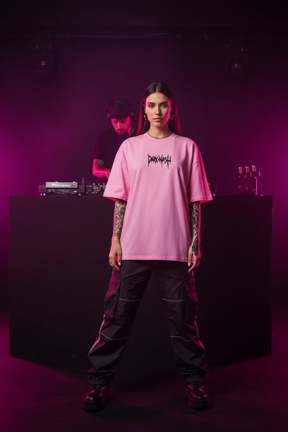 Pink Noise - Organic Oversize Shirt