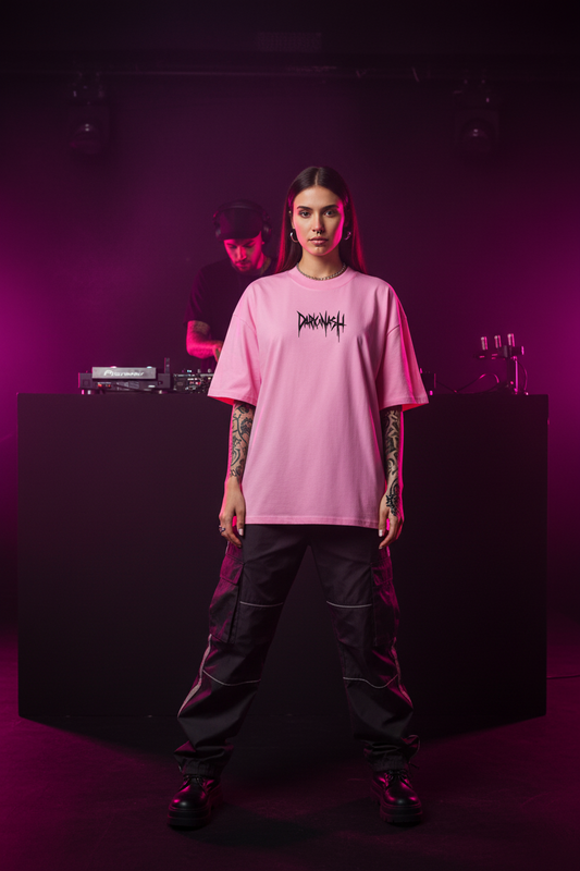 Pink Noise - Organic Oversize Shirt