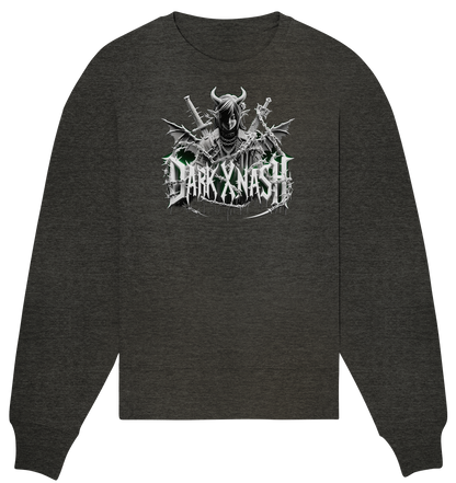 Basskraft Dämonin - Echo der Dunkelheit - Organic Oversize Sweatshirt