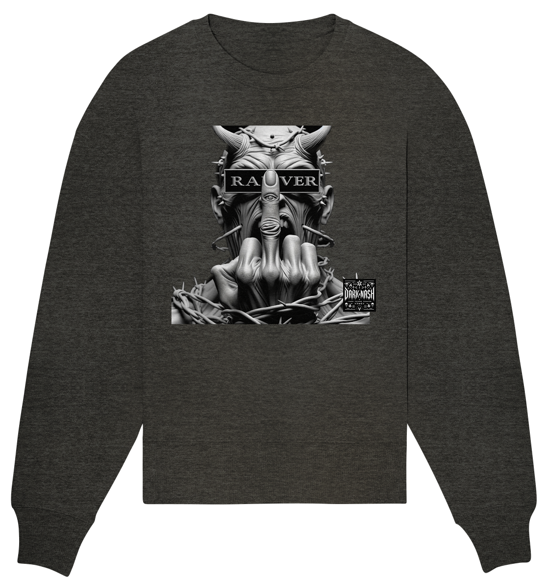 Devil Raver - Organic Oversize Sweatshirt