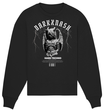 Techno Seraphim: The Angel of Underground Sounds - Organic Oversize Sweatshirt