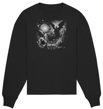 Kosmische Dualität - Organic Oversize Sweatshirt