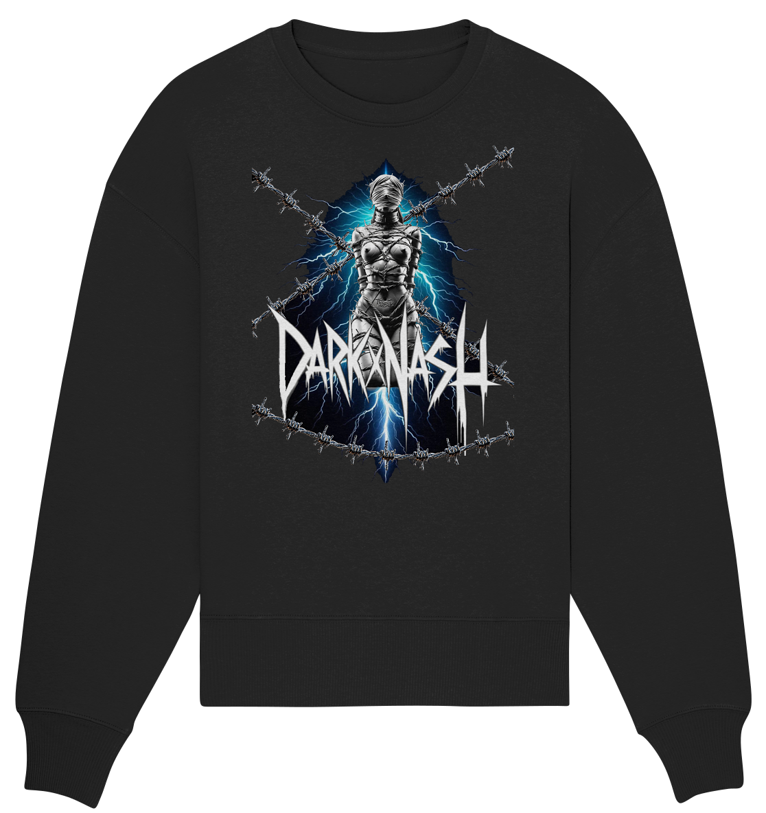 BDSM Techno Fusion Flash Edition - Organic Oversize Sweatshirt