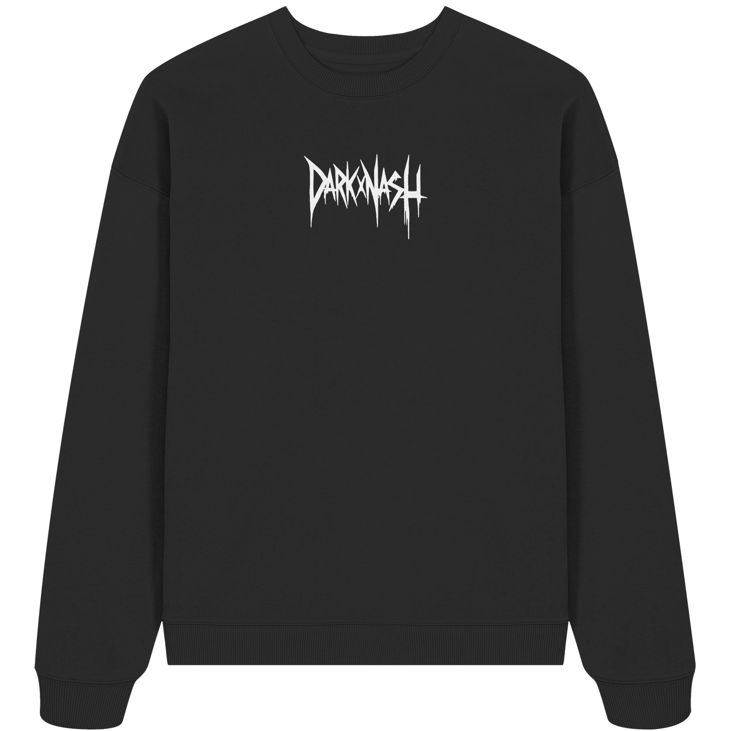 Hard Techno Shout - Organic Oversized Sweatshirt