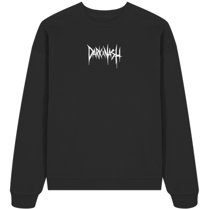Hard Techno Shout - Organic Oversized Sweatshirt