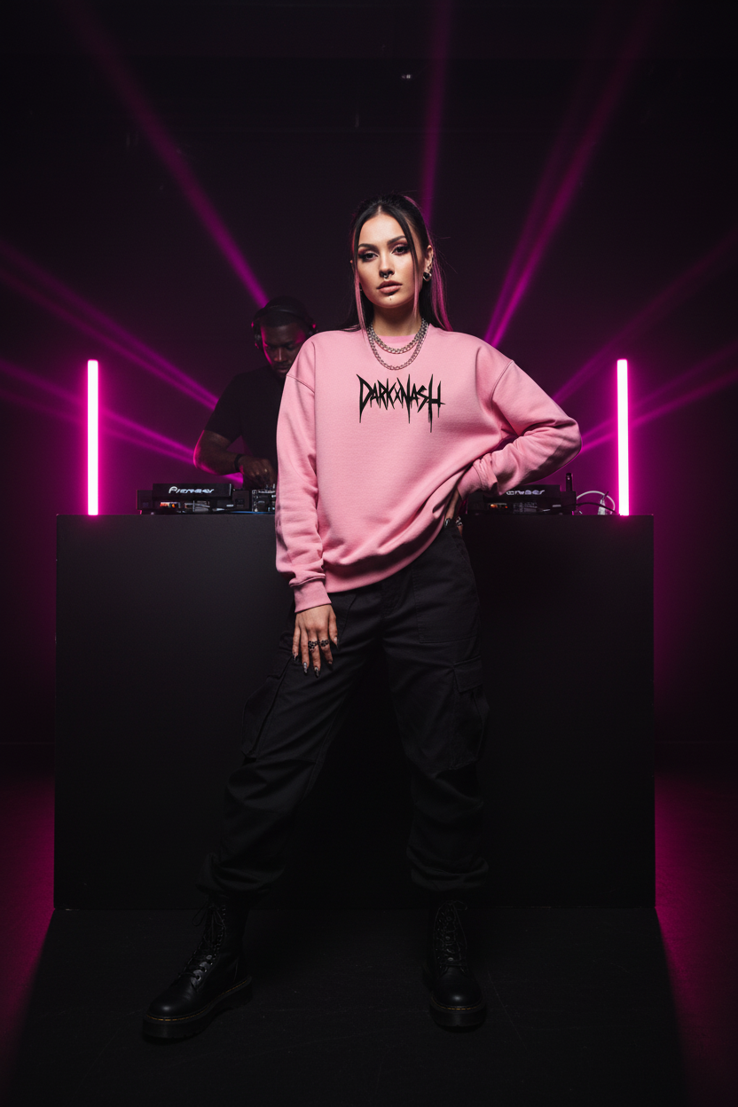 Pink Noise - Organic Oversize Sweatshirt