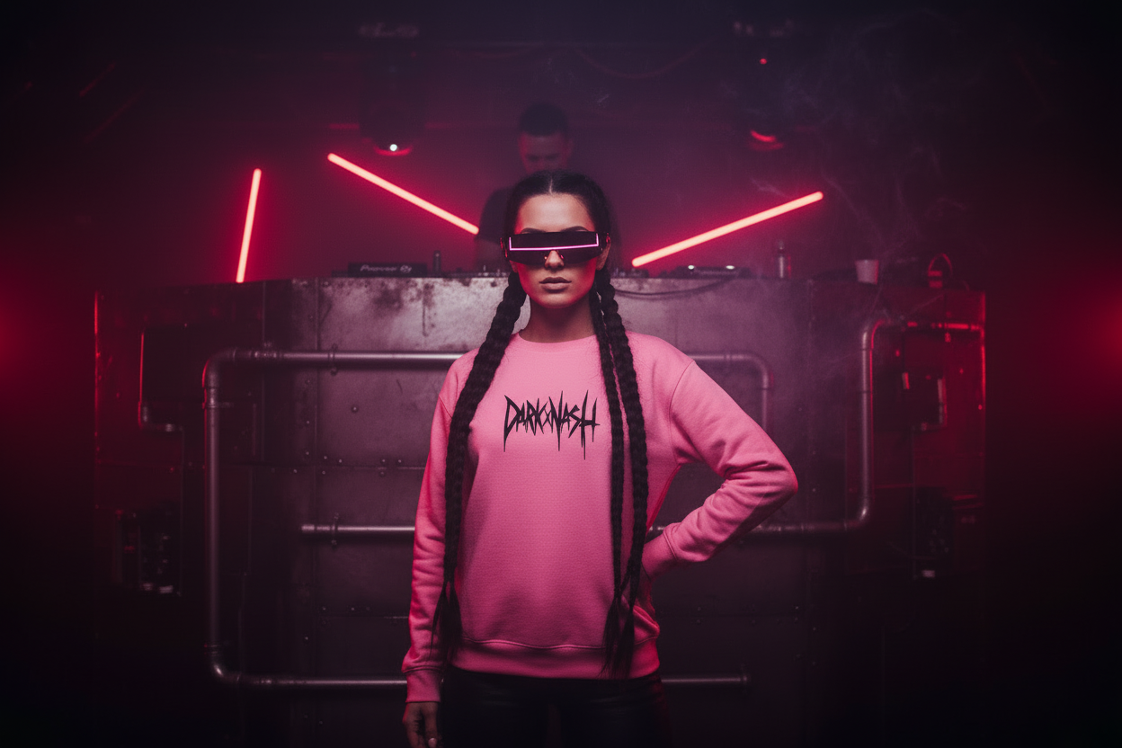 Pink Noise - Organic Oversize Sweatshirt