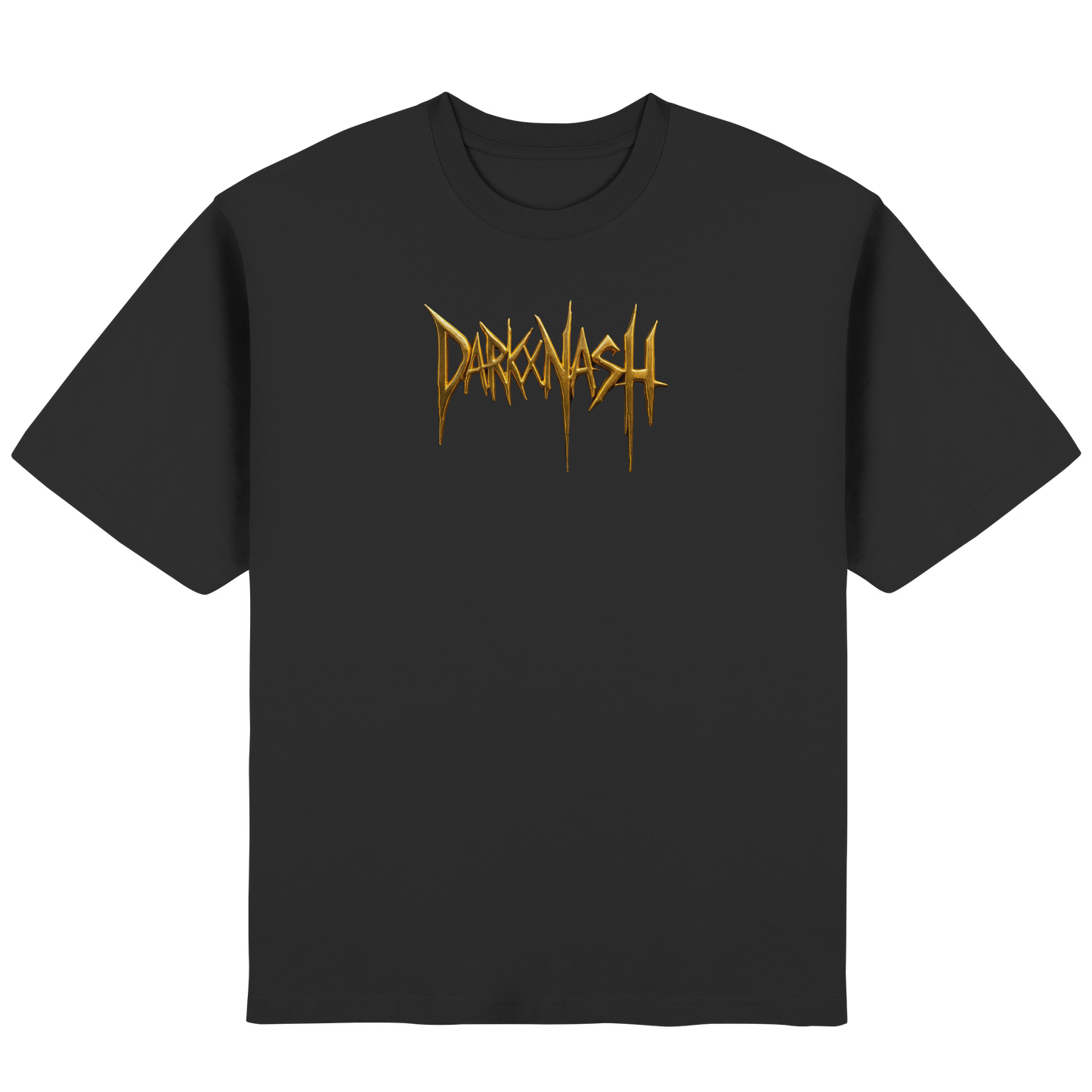 DARKXNASH Gold Edition - Streetwear Oversized T-Shirt