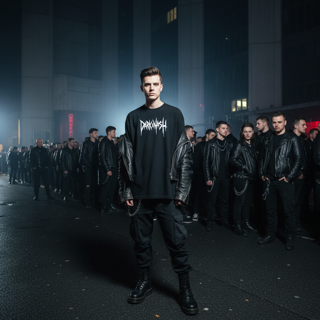 J Found in Lust - Camiseta holgada de moda urbana