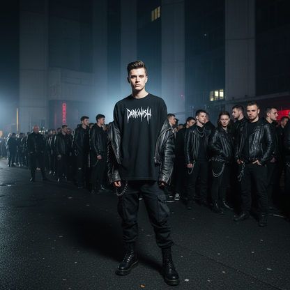 J Found in Lust - Camiseta holgada de moda urbana