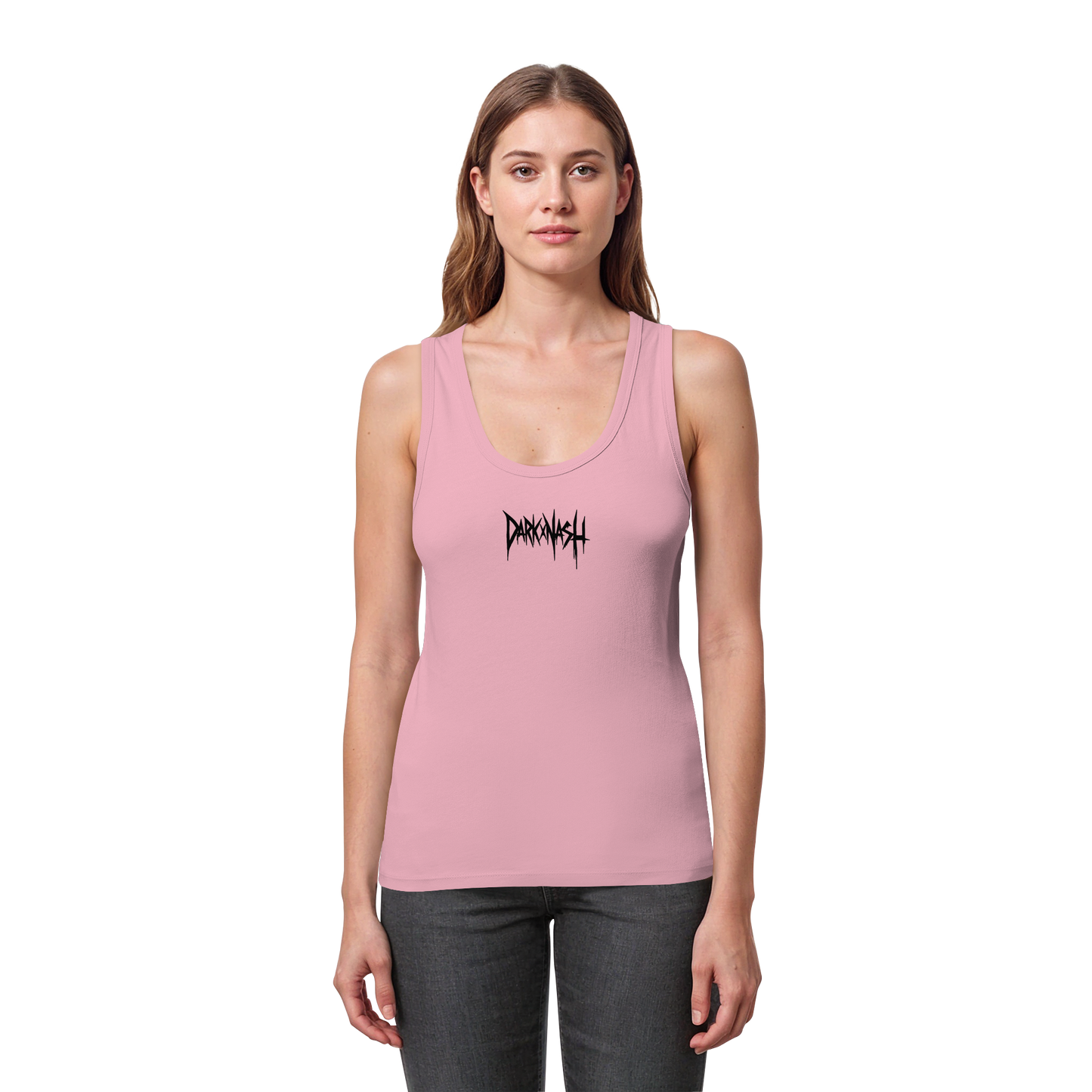 Pink Noise - Womens Organic Fitted Tank Top