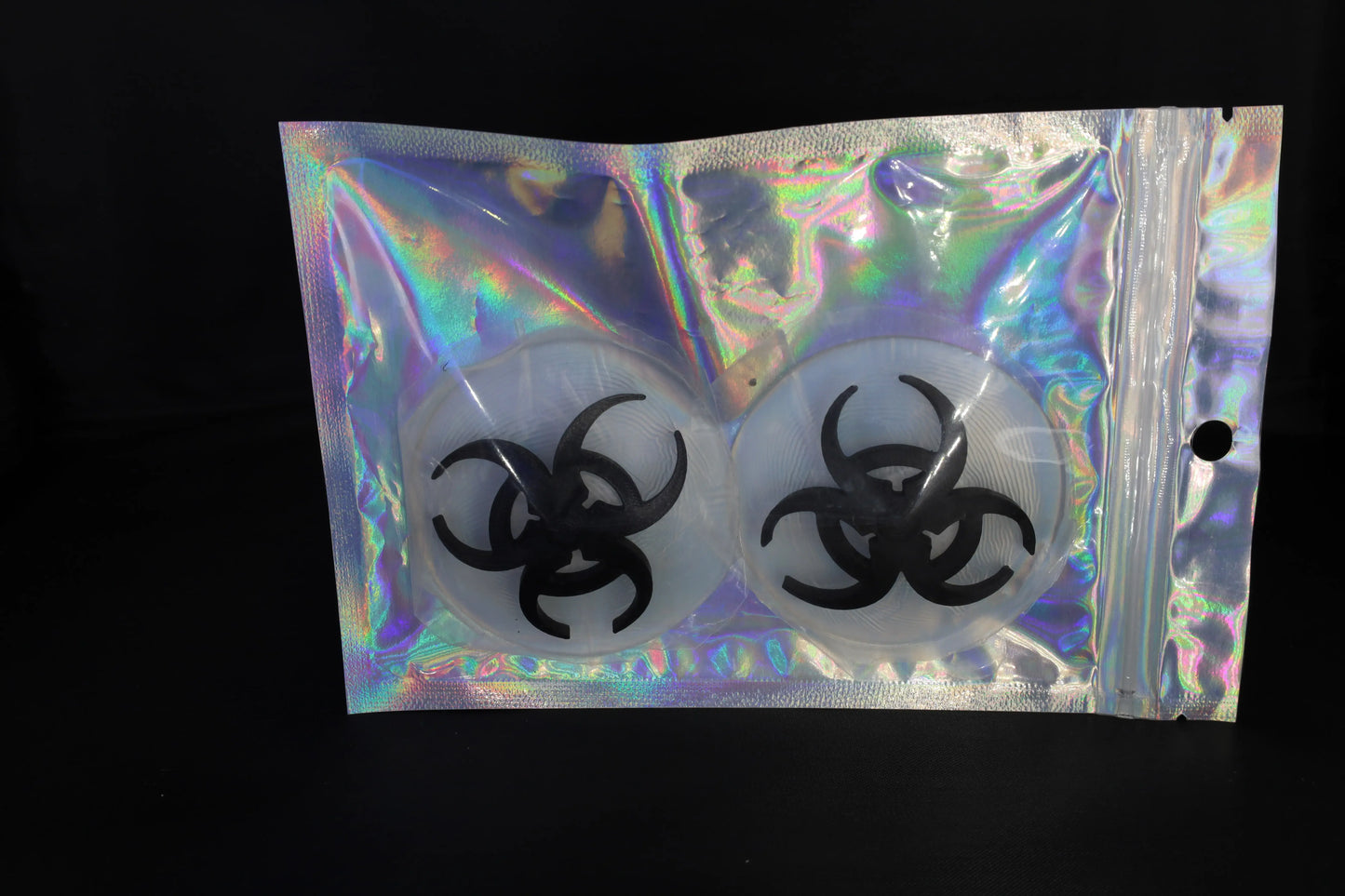 Nippel Cover Biohazard Schwarz