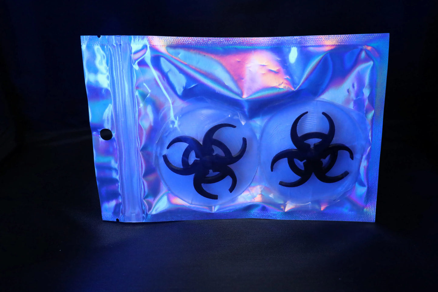 Nippel Cover Biohazard Schwarz