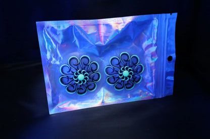 Nippel Cover Blume Grün Leuchtend