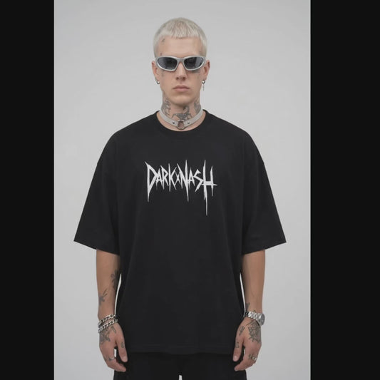 DARKXNASH White Edition VACANCY Oversized Shirt